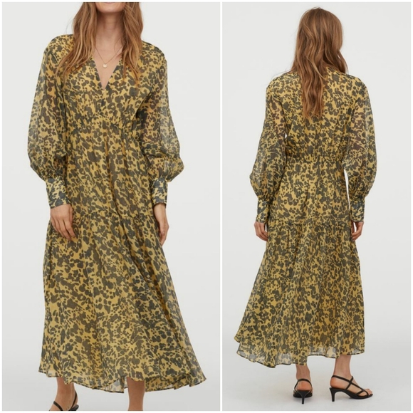 H & M Blogger Lyocell Maxi Dress - Picture 1 of 10
